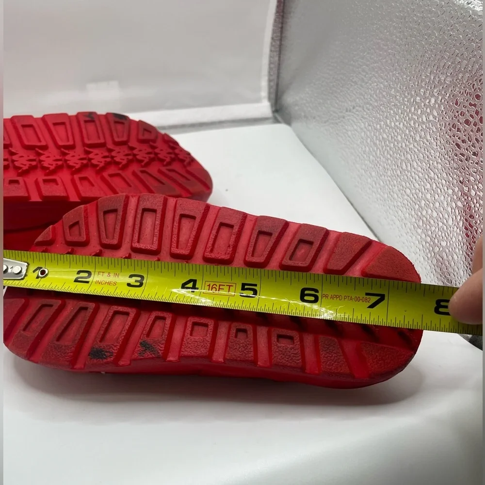 (S4) Kappa‎ Banda Kids unisex Red sandals slip-on shoes size 11/12